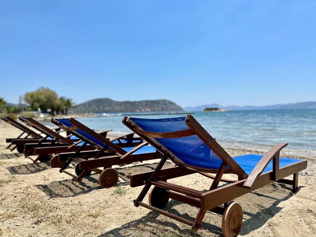 Leblanc Luxurious Beachfront Villa, Gcollectiongr Ermioni Exterior foto